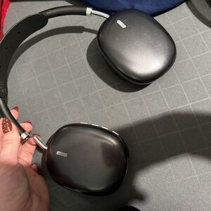 Black Wireless Over-Ear Headphones